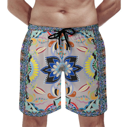 Customizable Bandana Beach Couple Swimsuits Men Casual Beach Pants Women Bikinis Brand New Design