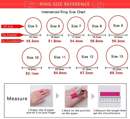 Women's Luxury PT950 Platinum Eternal Wedding Ring - 1 Carat Real GRA VVS Moissanite Diamond, Fine Jewelry