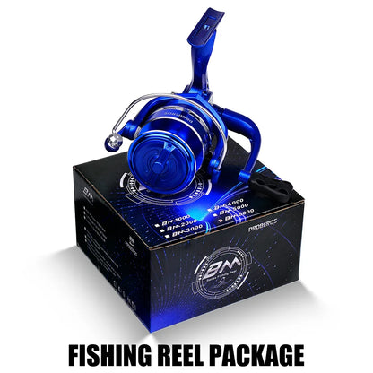 Spinning Fishing Reel 1000-6000 5.2:1 1BB 9KG Max Drag Left Right Handle Long Cast Freshwater Carp Rock Lure Fishing Tackle