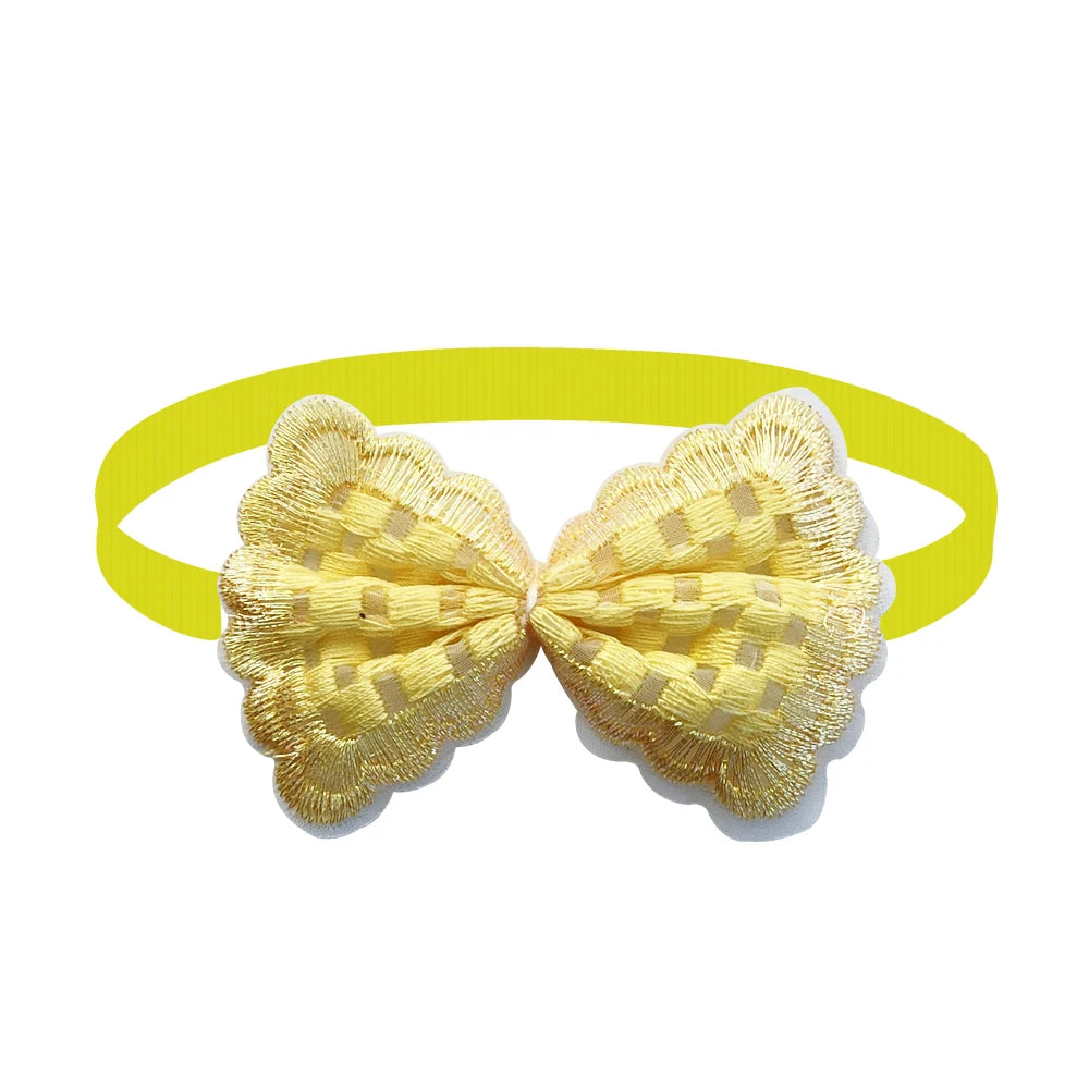 50/100pcs Dog Accessories Small Dog Cat Bowties For Dog Grooming Products Dogs Supplies Mini Dogs Pets Bow Tie