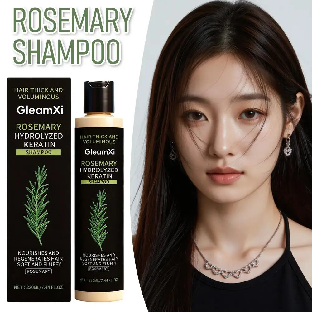 100ml/220ml Rosemary Shampoo Organic Thickening Oil Hair Growth for Thinning Hair & Hair Loss Volumizing Natural Shampoo