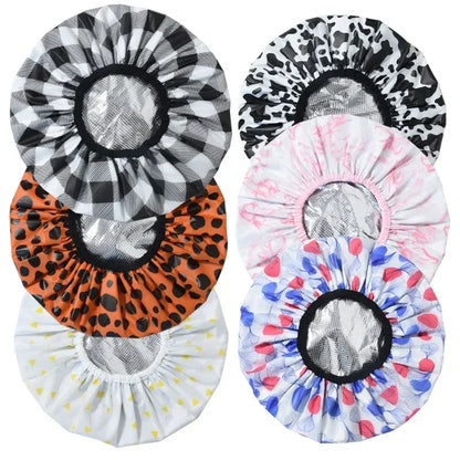 Portable Hair Salon Smooth Hair Oil Baking Cap 1PC Self-heating Tin Foil Hat Thickened Heating Steam Hair Mask Cap