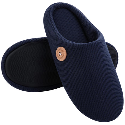 Comwarm Winter Warm Cotton Slippers For Women Men Flats Soft Non-slip Fluffy Shoes Design Slides Couple Indoor House Slippers