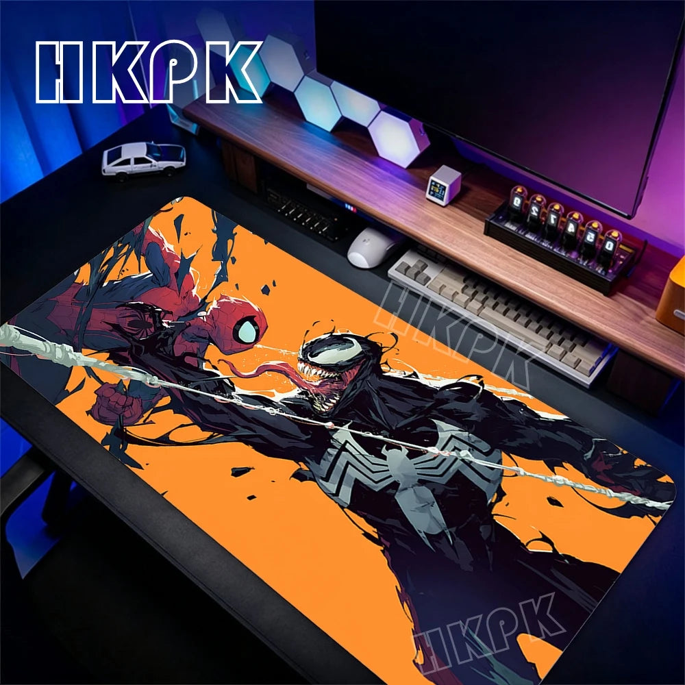 90x40cm Mouse Pad Gaming Large Dywan Gamer Keyboard HD Desk Mat Non-Slip Rubber Table Carpet Mousepad Venoms XXL For Computer