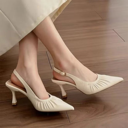 Sexy High Heels Sandals Women Pointed Toe Heels Shoes Dress Fashion Slippers New Pumps Elegant Party Luxury Mujer Zapatos