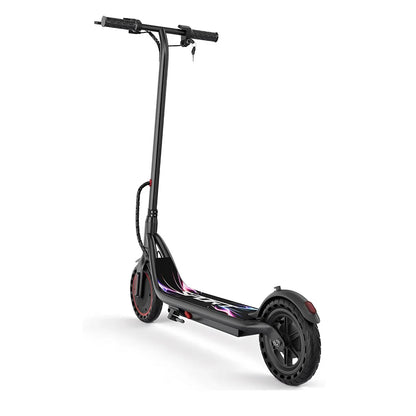 8.5'' Electric Scooter, 350W Powerful Motor & 19MPH Top Speed, 16 Miles Range, Lightweight E-Scooter with EABS & Drum Brake for Teens and Adults