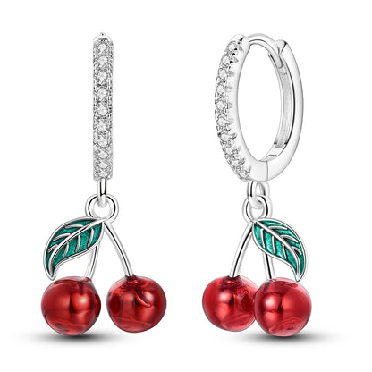 925 Sterling Silver Original Hoop Earring For Woman Luxury  Pendientes Wedding Jewelry Gift