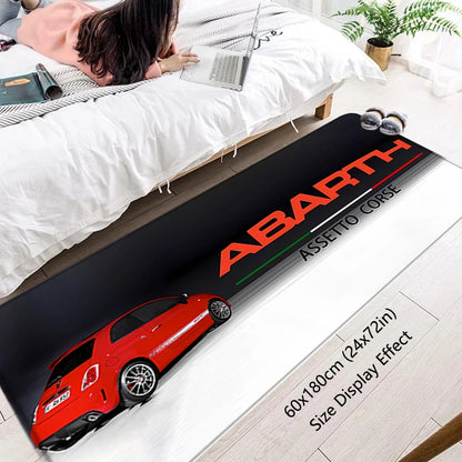 House Entrance Doormat Abarth Car Boot Hallway Carpet Living Room Rugs Foot Carpets Bathroom Rug Floor Mats Non-slip Home Decor