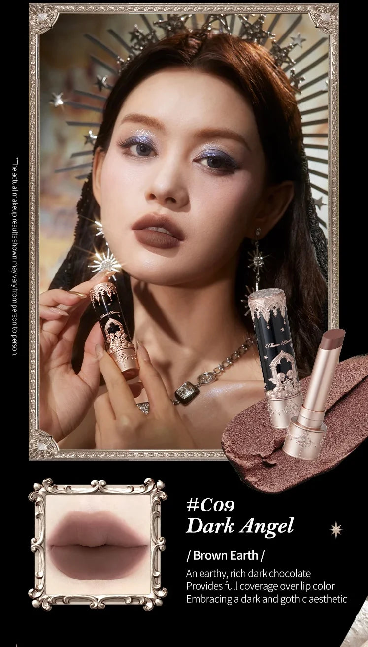 Flower Knows All In One Makeup Set Gift Box Garden Cushion Cream Foundation Matte Blush Long Lasting Velvet Lip Cream With Bag