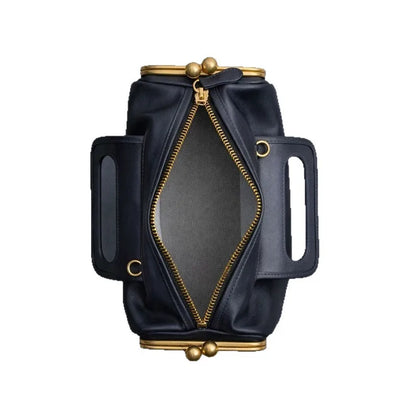 2026 New Fashion Designer Women's Two Clip Pillow Handbags Luxury High End Party Versatile Shoulder Bag Elegant TrendyTote Bag