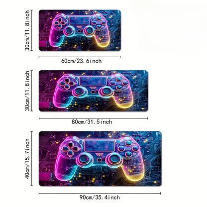 Cool game controller Mouse Pad Desk Mat with Stitched Edge xxl mousepads Rubber Anti-slip gamer Keyboard Rug gaming mats