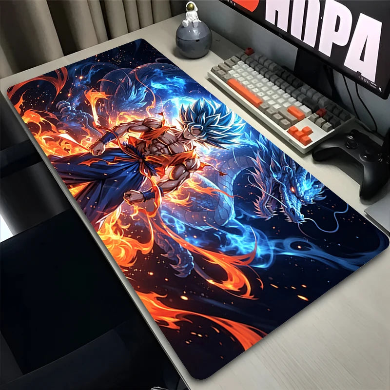 Popular DBZ Mouse Pad PC Computer Gaming Accessories Japanese anime Carpet Dragon Ball Large Mousepads Gamer Keyboard Desk Mat