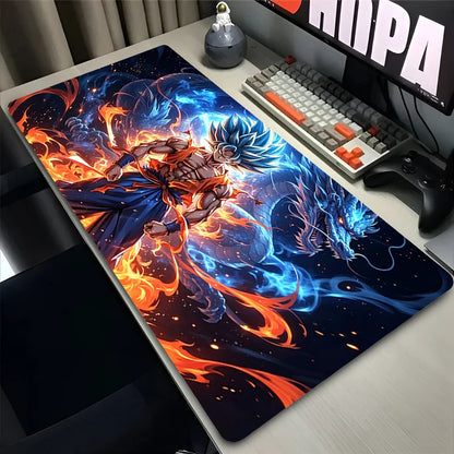 Popular DBZ Mouse Pad PC Computer Gaming Accessories Japanese anime Carpet Dragon Ball Large Mousepads Gamer Keyboard Desk Mat