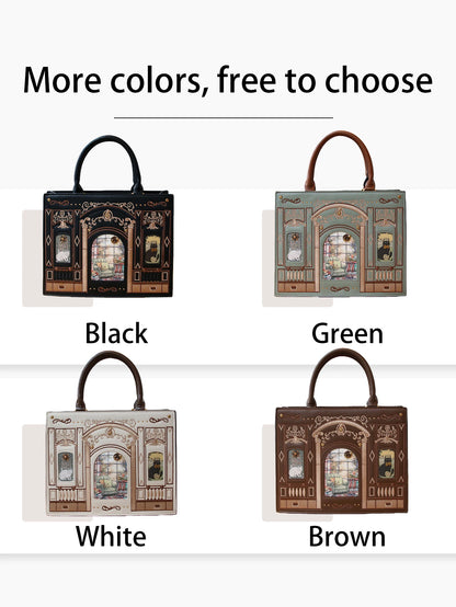 2026 Light Luxury Niche Design Fashion New Cat Bag Light Luxury Heavy Industry Craft Embroidery Thread Small Square B