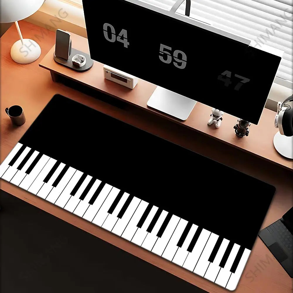 Trend Vintage Music Notes Piano Gaming Mouse Pad PC Laptop Gamer Mousepad Anime Antislip Mat Keyboard Desk Mat For Overwatch