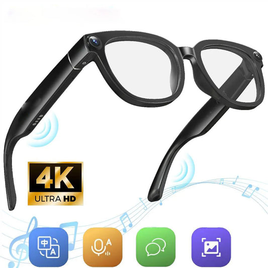 Smart AI Glasses HD Photo Video OpenAI Record Translation Photochromic Lenses Bluetooth Call Music Multifunction Glasses