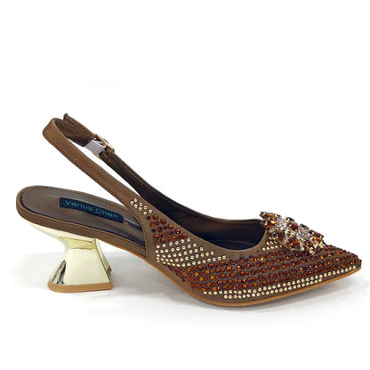 Italian Design Evening Shoes And Bag Paired With Handmade Petal Clutches Pointed Toe High-Heel Shoes For Women Party Shoes