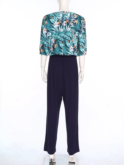 Women's Elderly Anti-Strip Adaptive Jumpsuit Back Legs Zip Long Sleeve Long Pants Nursing Rompers for Special Needs Disabilities