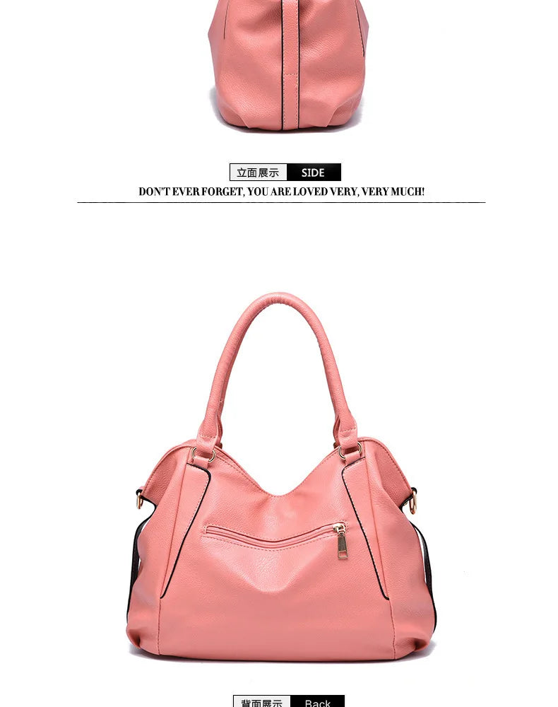 2026 Fashion Soft Leather Luxury Designer Handbag Large Capacity Women's Bag Women's One Shoulder Crossbody Bag Bolsas De Mujer