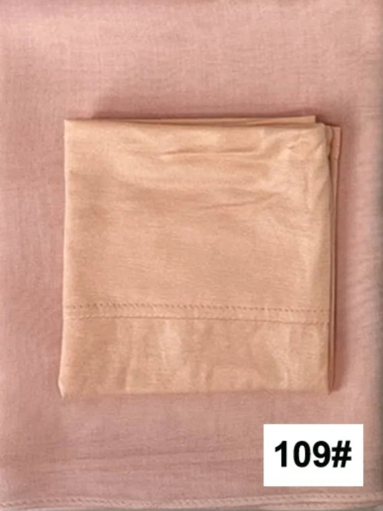 84colors Modal Hijab with Modal Undercap Set Basic Stretchy Pullover Headscarf Thin Breathable Sunscreen Head Wrap Hijabs Scarf