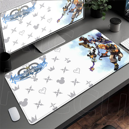 Anime Mousepad Hot Gaming K-kingdom H-hearts Non-Slip Laptop Long Deskmat Xxl Office Extended Mouse Mat Gamer Speed Keyboard Pad