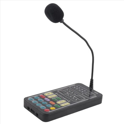 Voice Changer Handheld Microphone Voice Changer with Sound Multifunctional Effects Machine for Phone//Switch (i9)