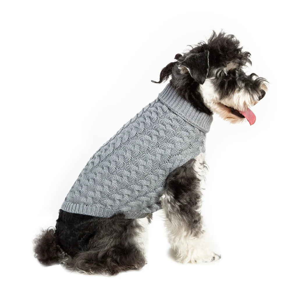 Classic Solid Chihuahua Puppy Dog Sweater for Small Dogs Winter Warm Pet Clothes Yorkshire Schnauzer Pullovers Disfraz De Perro