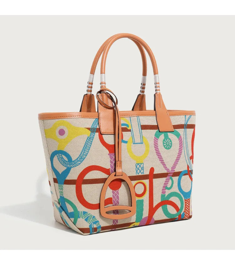 New Fashion Women's Tote Bag Trend Brand Versatile Shoulder Bag High Quality Temperament Crossbody Bag Designer Luxury Handbag