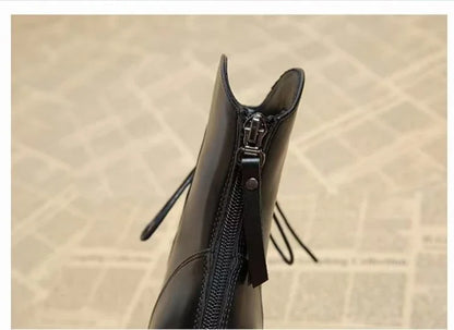 8cm High Heels Women's Ankle Boots Pointed Fashion Shoes Dress Designer Women's Boots 2025 Winter Sexy Chelsea Botas De Mujer