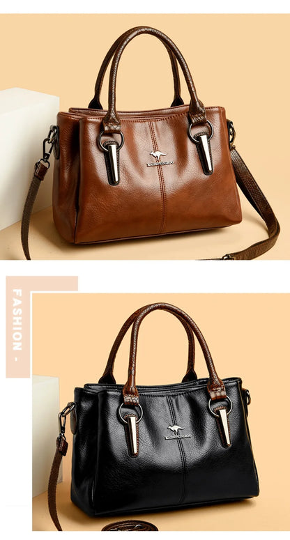 Luxury Handbags Women Bags Designer Soft Leather Shoulder Crossbody Bags for Women 2024 Elegant Large Capacity Tote Handbags Sac