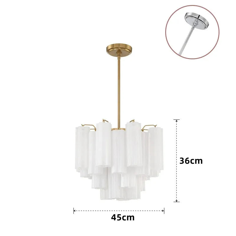 French Style Artistic Chandelier Medieval Colored Glass Retro Lighting for Living Room Dining Room Bedroom Villa Staircase Home
