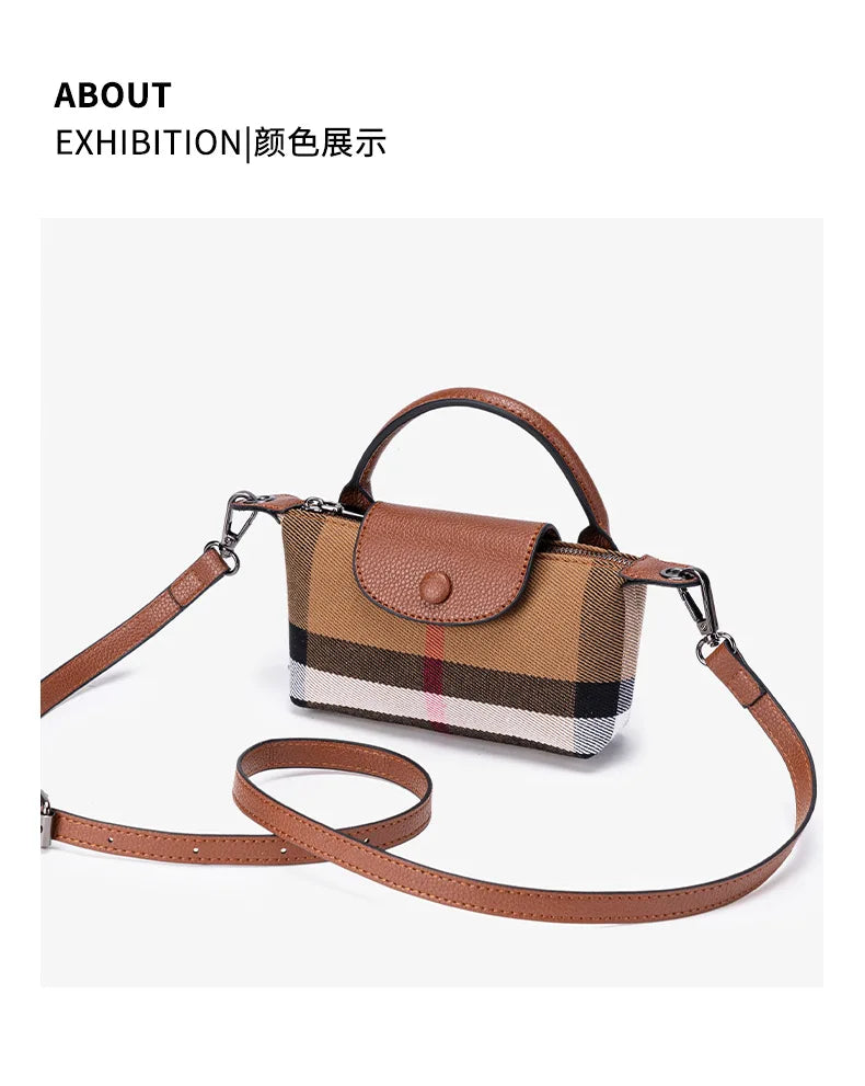 2026 New Women's Single Room Bag Fashion Luxury Women's Bag Luxury Single Shoulder Crossbody Bag Handbag