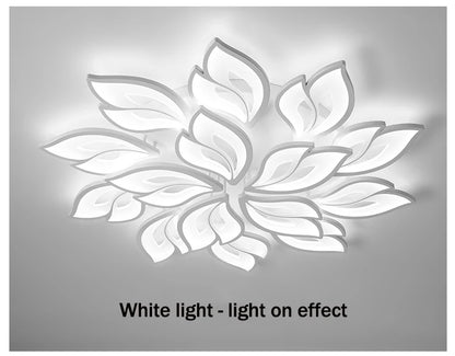 Modern LED Ceiling Chandeliers Light for Living Dining Room Bedroom Ceiling Lamps  With Remote Control Dimmable Lights Fixtures