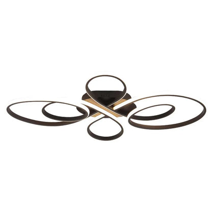 Low Floor Living Room Ceiling Lights Remote Control Modern LED Surface Mounted Light Fixture Dining Room led Ceiling Lamps Dimme