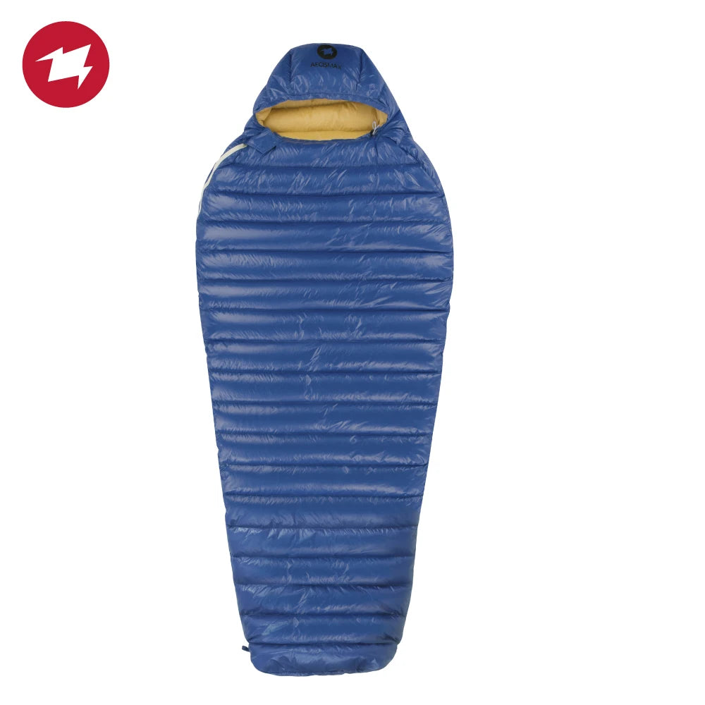 AEGISMAX LETO-2025 Series 800FP Duck Down Sleeping Bag Backpacking Ultralight Outdoor Camping Equipment