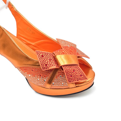 New Arrival African Shoe and Bags Set for Wedding Luxury Designer High Heels Full Rhinestone Pumps Women Shoes and Bag Set Italy