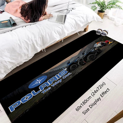 Entrance Doormat Balcony Rugs Living Room Carpet Polaris Motorcycle Foot Mats Bath Rug Floor Mat Ideal Gift Non-slip Home Decor