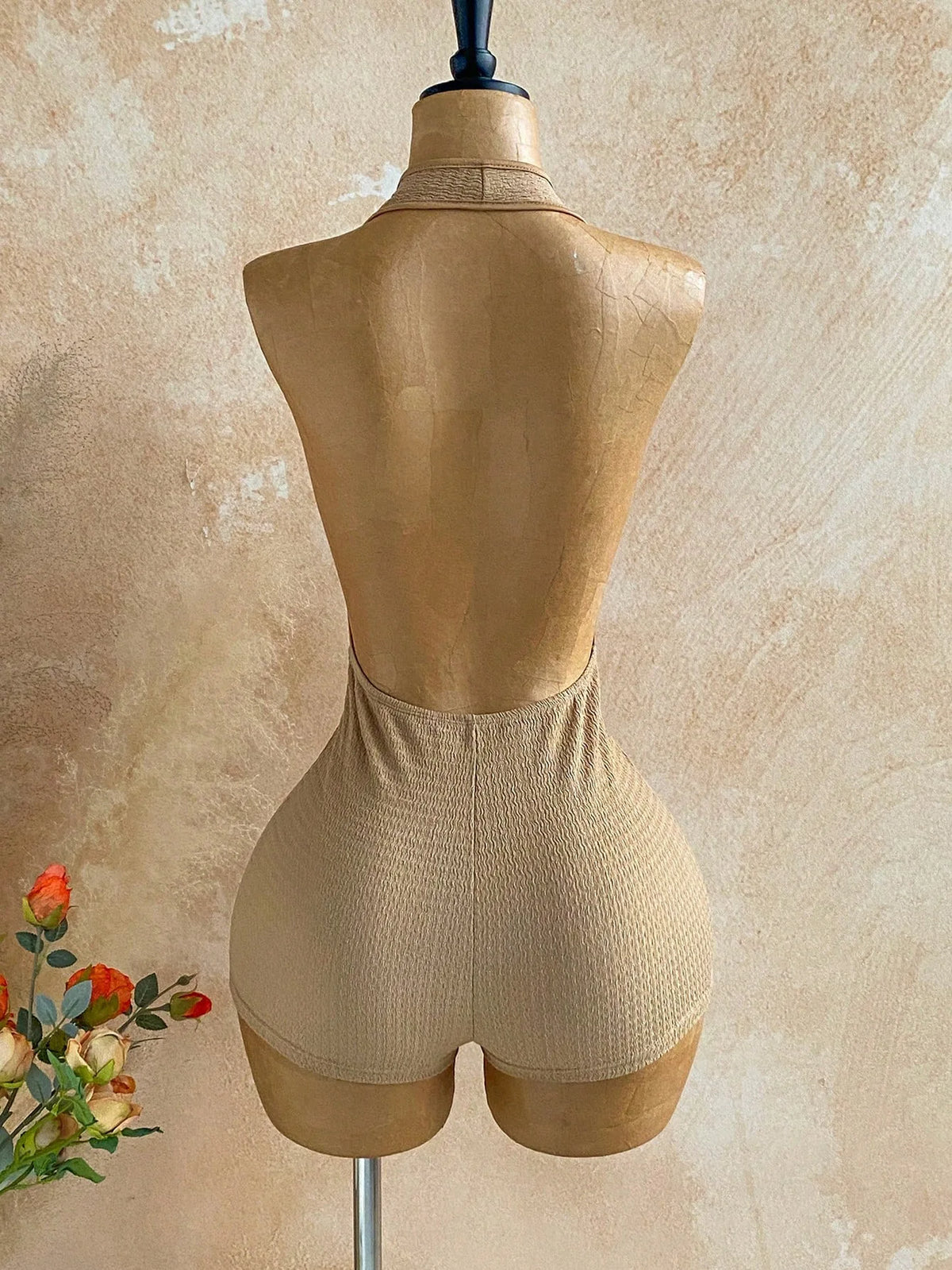 Sexy Halter Jumpsuits 2026 Summer Fashion Clothes Women One Piece Elegant Luxury Bodycon Club Party V Neck Jumpsuits