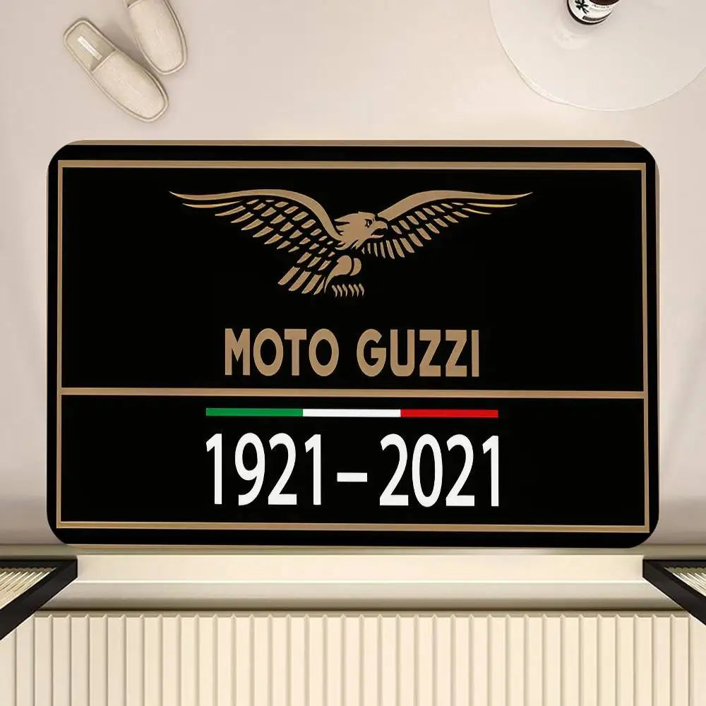 M-Moto G-Guzzi Kitchen Mat Kids Room Bedroom Decoration Balcony Anti-Slip Doormat Living Room Alfombra