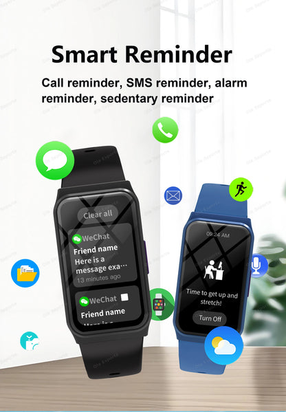 New Smart Watch Lightweight Health & Sleep Monitoring Multiple Sport Modes Music Control For Men Women Smartwatch Holiday Gifts