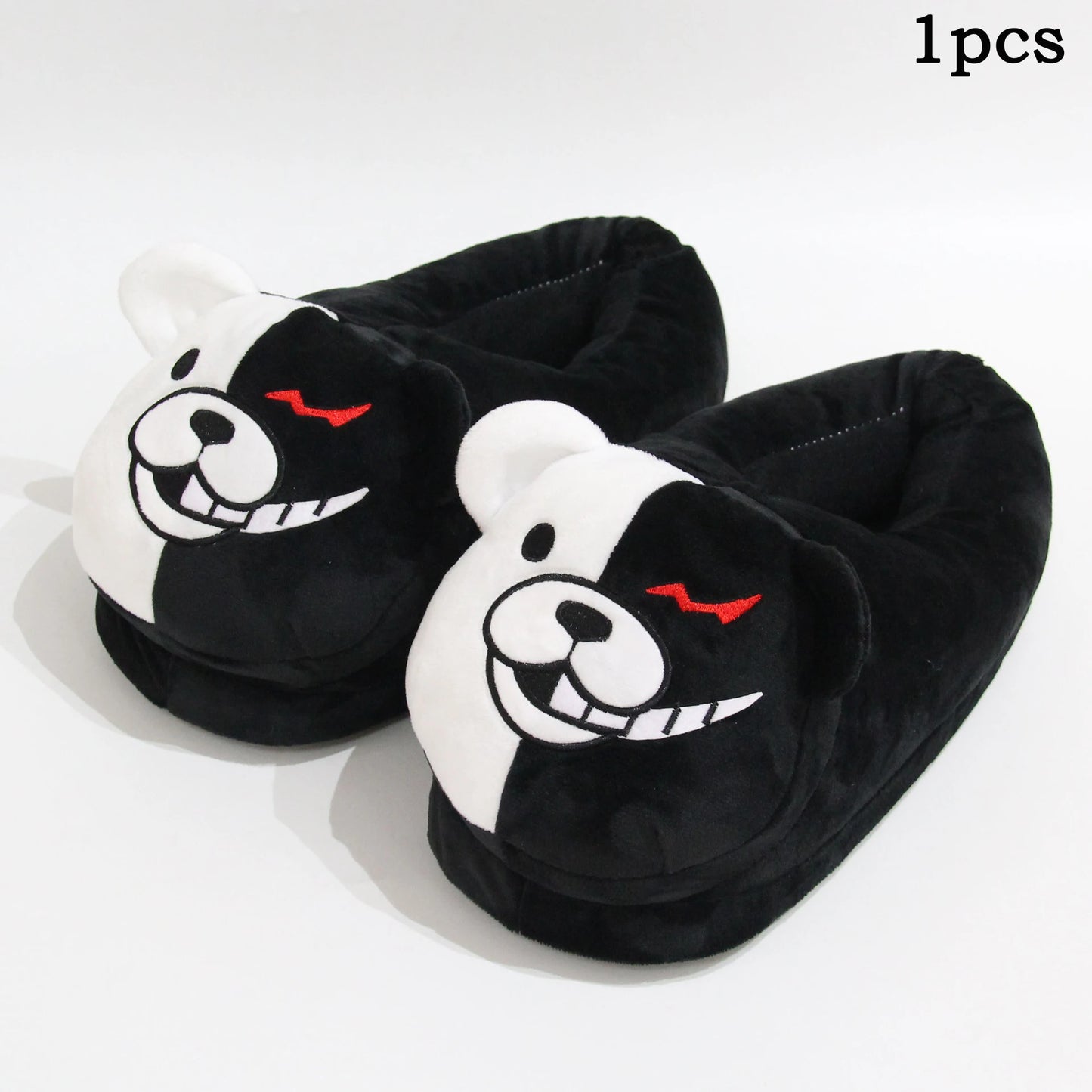 Monokuma Unicorn Kigurumi Pajama Adult Onesie Anime Bear Jumpsuit Black White Animal Pajamas Women Halloween Party Suit Overall