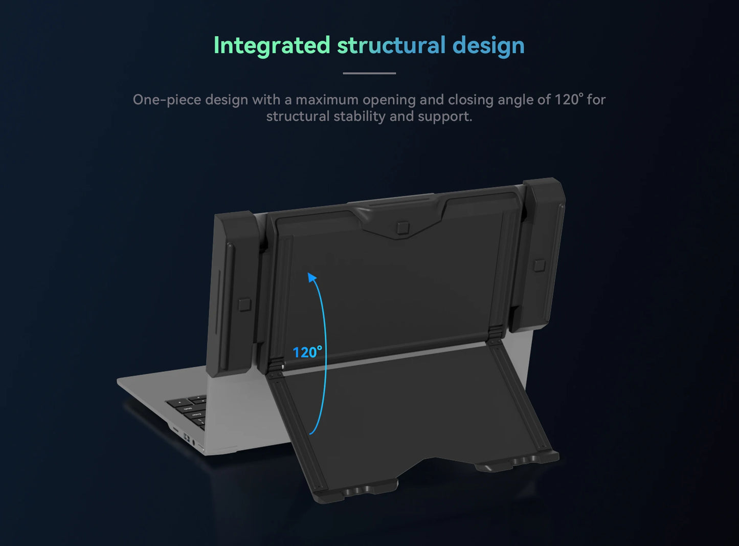 Adreamer ArieScreen13S Expansion Screen Laptop FHD Portable Tri-screen Monitor 3 Displays for 13.3-16 inch Laptop