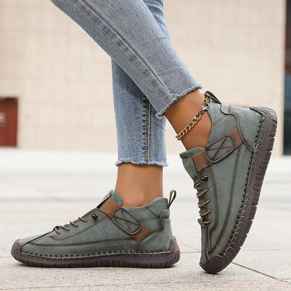 Summer Shoes Woman Platform Leisure Loafers Handmade Breathable Sneakers Moccasins Luxury Brand Boat Shoes Chaussure De Sport
