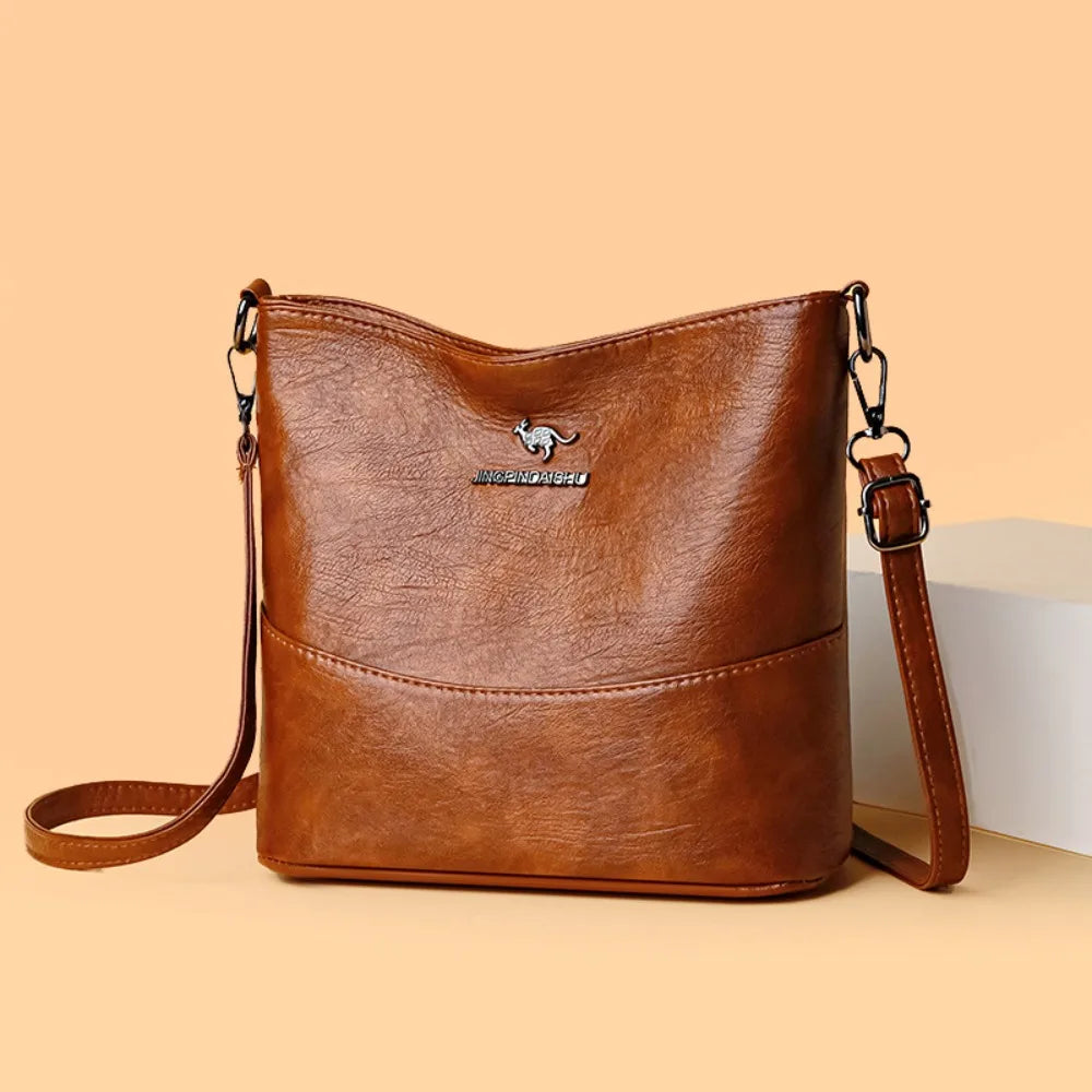 Genuine Brand PU Leather Sac Luxury Handbags Women Bags Designer Shoulder Crossbody Hand Bags for Women 2026 Purses and Handbags
