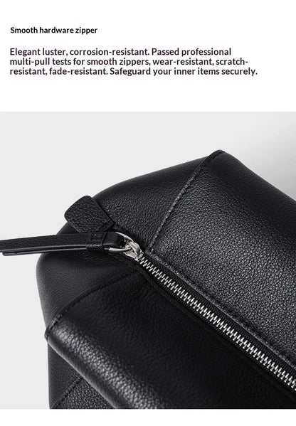 Cow Genuine Leather Underarm Bags Female Fashion Women's Bag Top-grain Leather Shoulder Handbag Ladies Luxury Designer Handbags