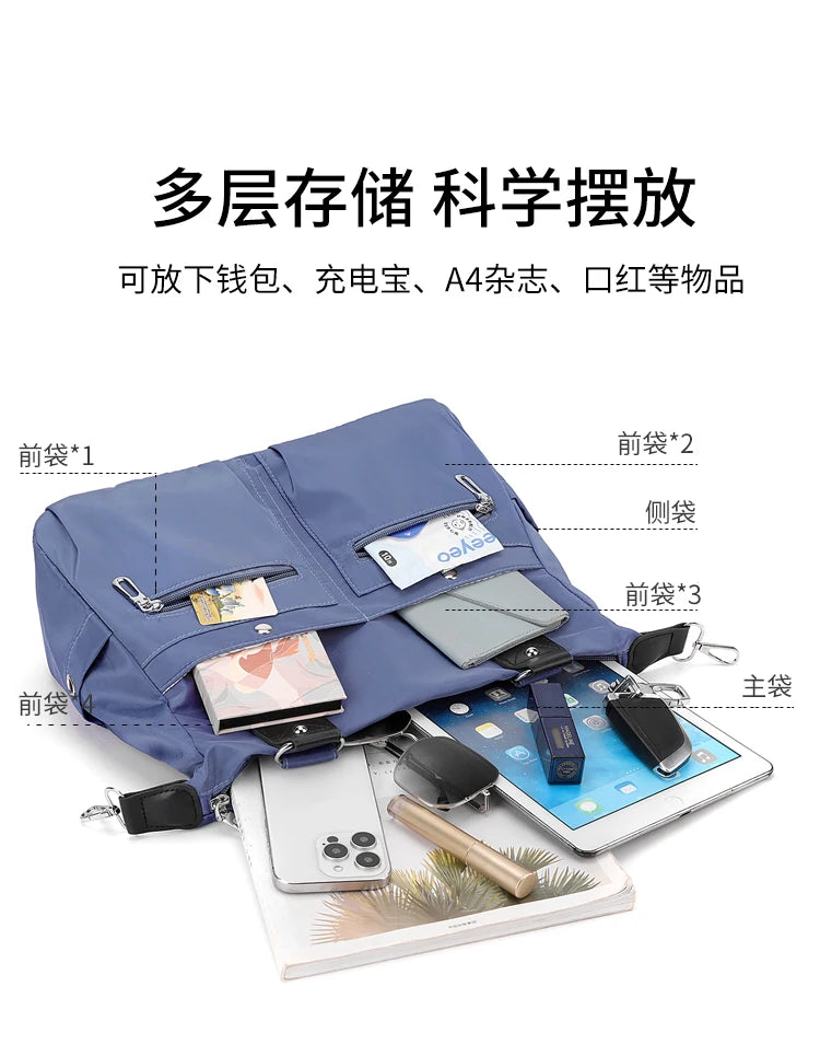 New Fashion Luxury Women's Crossbody Bag High Quality Large Capacity Shoulder Bag Waterproof Multi Functional Handbag For Women