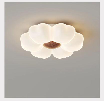 Children's Room Flower Ceiling Lights Pink Flower Princess Room Light Warm Romantic Girl Bedroom Nursery Baby Room Ceiling Lamps