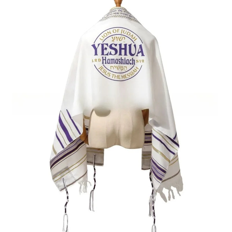 2026 Unisex Jewish Tallit Prayer Shawl Talis Scarf Lord Prayer Head Holy Spirit Pilgrim Shawls Red Ethnic Wraps Fashion 50x180cm