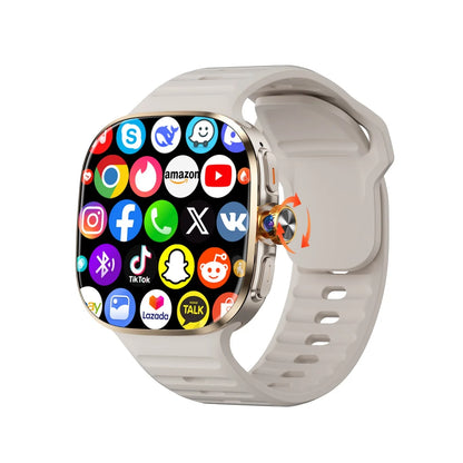 32GB+1024GB 5G LTE Smartwatch Android 10.0 2.4-inch AMOLED Display Smart Watch With 800W Pull-out Camera Sim Card Slot GPS WIFI