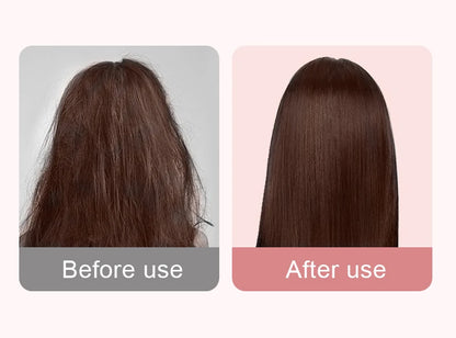 Professional Hair Straightener with Oil Coating Wide Plates–60W Fast Heating,Care for Frizzy,PTC Technology for Smooth Styling